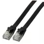 Sieťový kábel EFB Elektronik K5547SW.2 RJ-45 Cat6a 2 m čierny