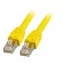 Sieťový kábel EFB Elektronik K5528GE.10 RJ-45 Cat8.1 10m žltý