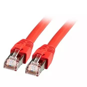 Sieťový kábel EFB Elektronik K5528RT.1 RJ-45 Cat8.1 1 m červený
