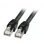 Sieťový kábel EFB Elektronik K5528SW.10 RJ-45 Cat8.1 10 m čierny