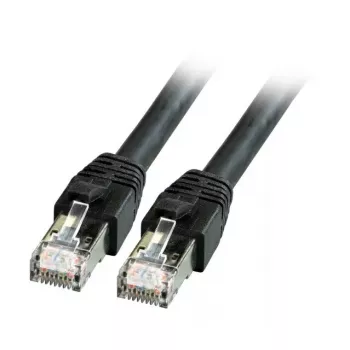 Sieťový kábel EFB Elektronik K5528SW.2 RJ-45 Cat8.1 2 m čierny