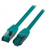 Sieťový kábel EFB Elektronik MK6001.20GR RJ-45 Cat6a 20 m zelený