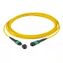Optický kábel EFB Elektronik MTPF48MTPFOS2-10-A MTP OS2 10 m žltý