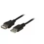 USB kábel EFB Elektronik K5248.1 1 m USB A čierny