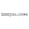 EFB Elektronik SB-FP-12SC-S-OM3 predný panel s 12 LC duplexnými spojkami OM3, sivý, 1U