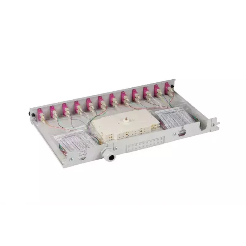 EFB Elektronik B71203L12OM4 optická spojovacia škatuľa, SC 50/125 µm OM4, 12 pigtailov/6 spojok, výsuvná