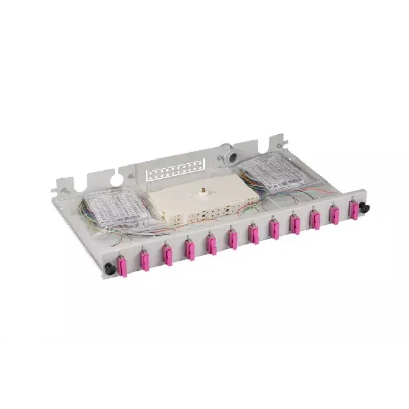 EFB Elektronik B71203L12OM4 optická spojovacia škatuľa, SC 50/125 µm OM4, 12 pigtailov/6 spojok, výsuvná