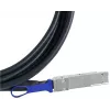 BlueOptics QDD-400-CU2M-BL InfiniBand sklenené vlákno kábel 2 m QSFP-DD čierny