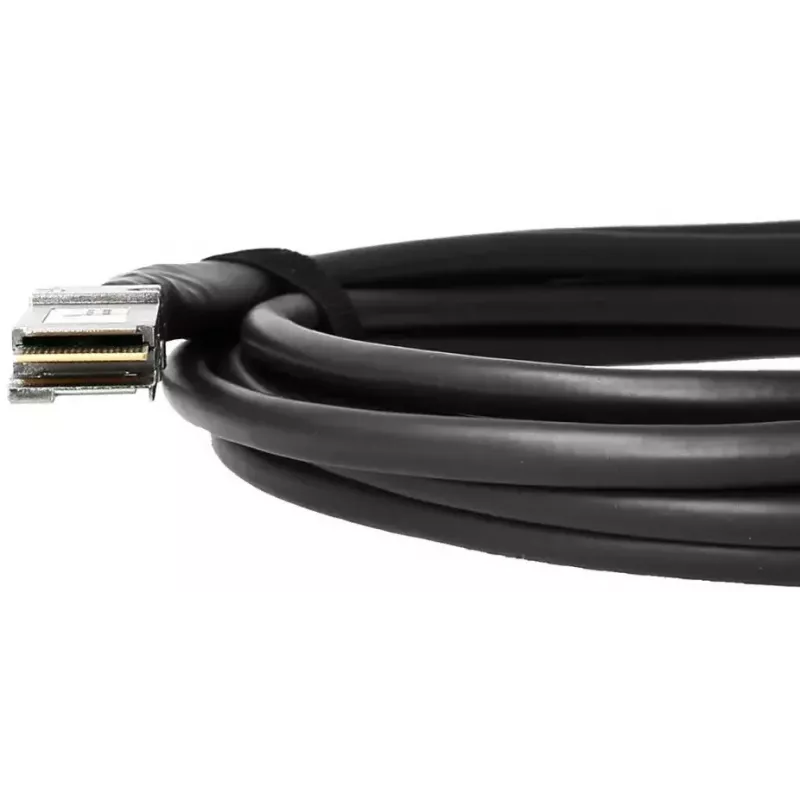 BlueOptics QDD-400-CU2M-BL InfiniBand sklenené vlákno kábel 2 m QSFP-DD čierny