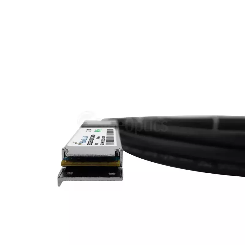 Sieťový kábel BlueOptics ET7402-25DAC-2M-BL QSFP28 4xSFP28 InfiniBand 2m čierny