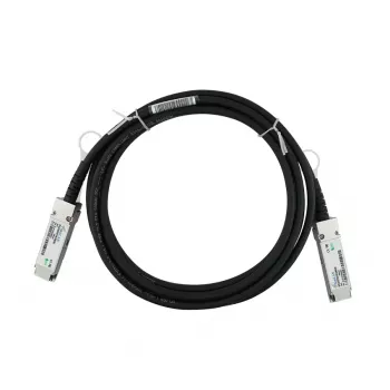 DAC kábel BlueOptics 40G-DACP-QSFP3M-BL QSFP 40G 3m čierna