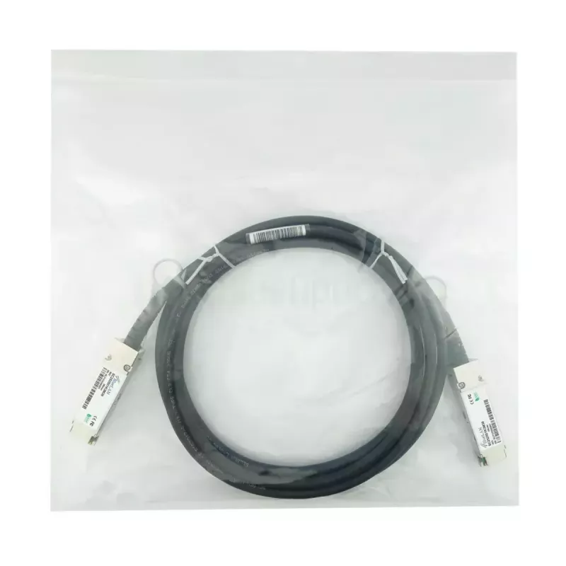 DAC kábel BlueOptics EQPC40PC030C0100-BL QSFP InfiniBand 3m čierny