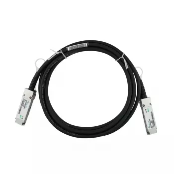 DAC kábel BlueOptics EQPC40PC030C0100-BL QSFP InfiniBand 3m čierna