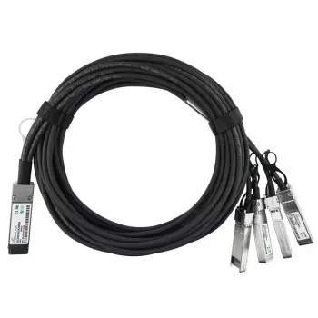 Sieťový kábel BlueOptics JG331A-BL QSFP 4 x SFP+ InfiniBand 5 m čierny