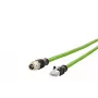 METZ CONNECT 142M2X15010 sieťový kábel zelený