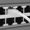 Sieťový kábel Wantec 7408 RJ45 Cat6a 5m biely