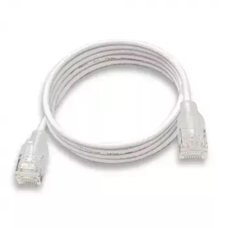 Sieťový kábel Wantec 7408 RJ45 Cat6a 5m biely