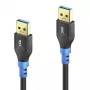 USB kábel PureLink FI-U310-003 USB 3.2 Gen 1 0,3 m USB A čierny modrý