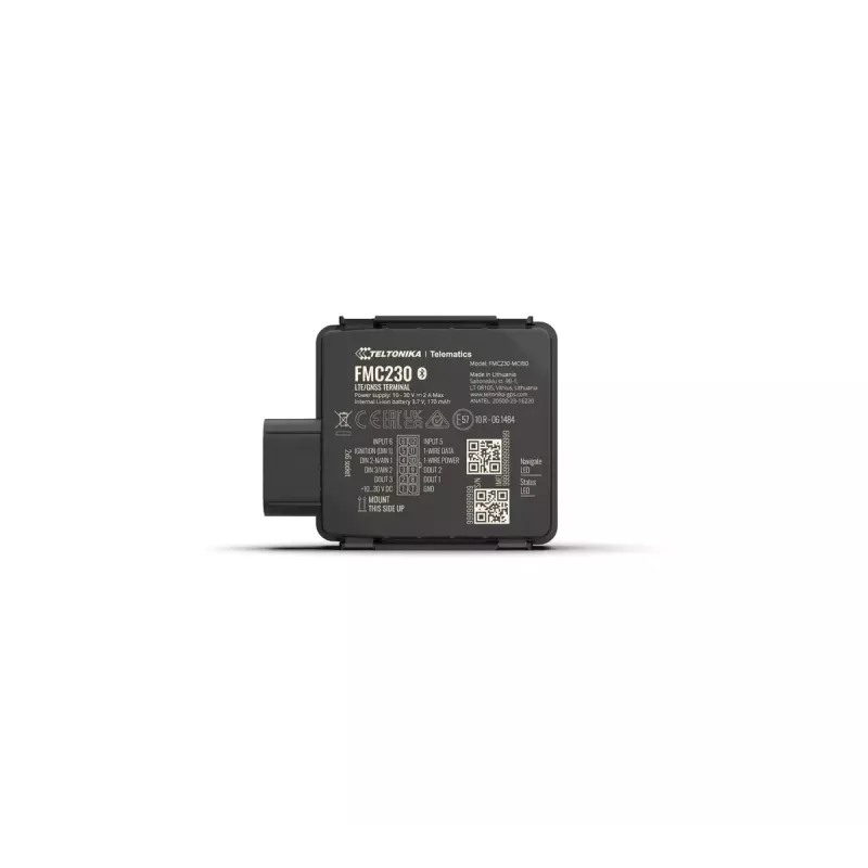 GPS tracker Teltonika FMC230 vodotesný LTE CAT 1 čierna