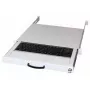 Klávesnica AIXCASE AIX-19K1UKDETB-W USB PS/2 QWERTZ nemecká biela