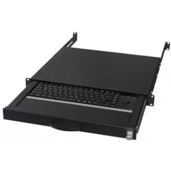 Klávesnica AIXCASE AIX-19K1UKDETB-B USB PS/2 QWERTZ nemecká čierna