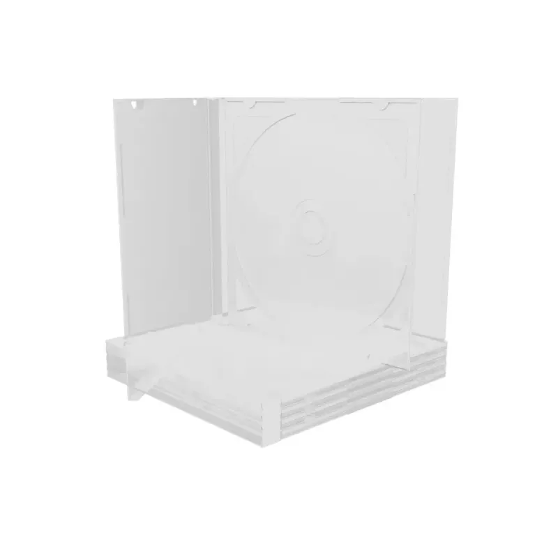 CD obal dvojitý MediaRange transparentný 10 mm