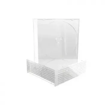 CD slimcase MediaRange BOX32-T pre 1 disk 5,2 mm priehľadná priehradka