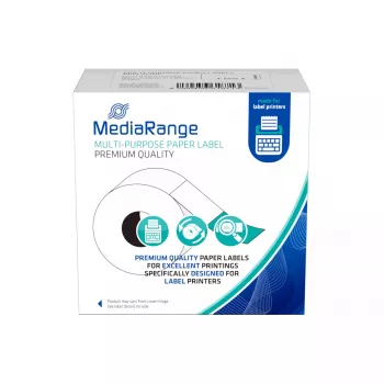 MediaRange viacúčelové papierové etikety MRDY11356 41x89mm odnímateľné 300 ks