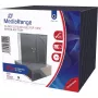MediaRange BOX32-25 tenké CD obaly — plastový obal na jeden disk s čiernym tray, balenie 25 ks