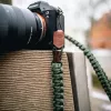 C-ROPE Traveler paracord remienok na fotoaparát, 100 cm, Red Dots