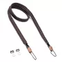 C-ROPE Traveler paracord remienok na fotoaparát, 125 cm, Dark Coffee