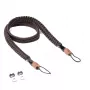 C-ROPE Traveler paracord remienok na fotoaparát, 100 cm, Dark Coffee