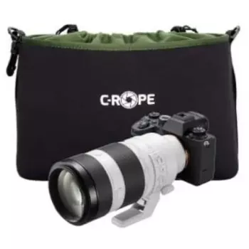 Taška C-Rope CRP-CNB-XL-BLK-2 čierna zelená ramenný popruh