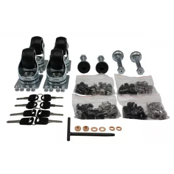Rockstable 22 U 19 palcový serverový rack s bezpečnostným sklom RS19-6622