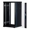 Rockstable 22 U 19 palcový serverový rack s bezpečnostným sklom RS19-6622