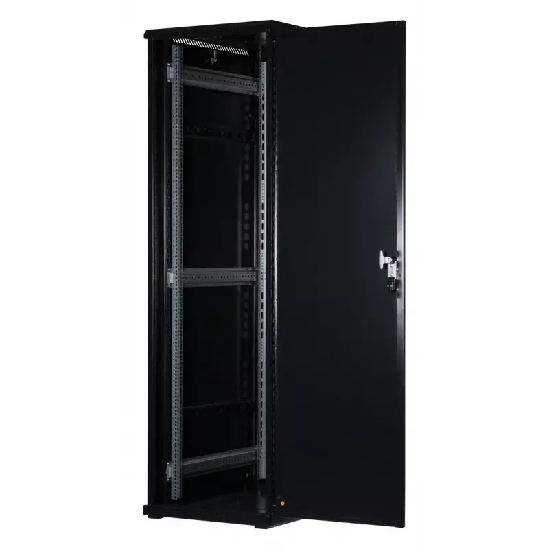 42U serverová skriňa Rockstable RS19-6042 s tvrdeným sklom