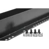 Sada koľajníc do racku Rockstable RS19-LS68 hĺbka 800 mm oceľ čierna