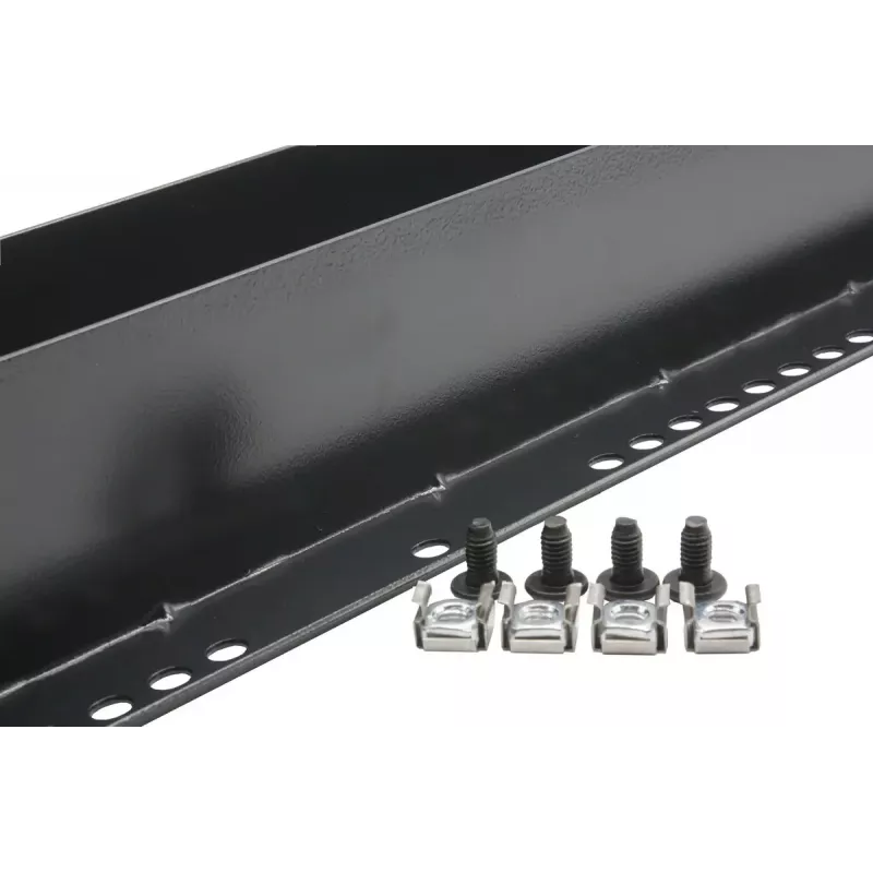 Sada koľajníc do racku Rockstable RS19-LS68 hĺbka 800 mm oceľ čierna