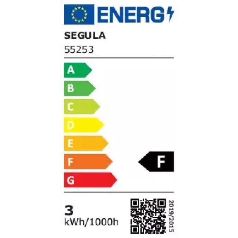 LED žiarovka Segula 55253 teplá biela 2200 K 3 W E27 F