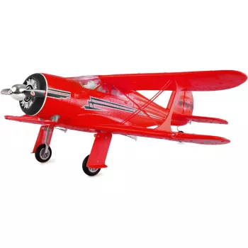 Rádiom ovládané lietadlo Amewi AMXFlight Beech D17s 3D/6G RTF, červené, model 24143