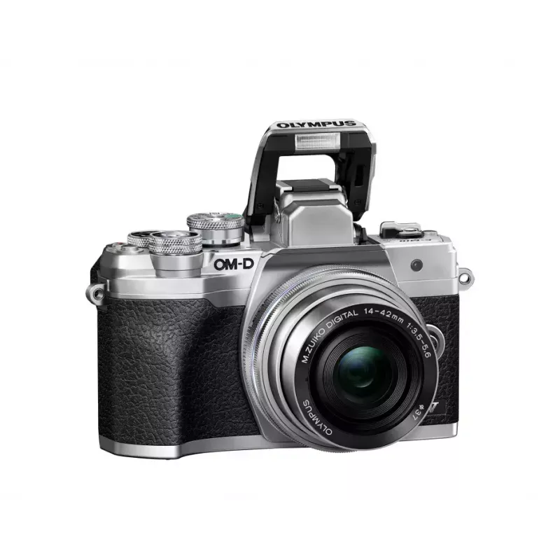 Fotoaparát Olympus OM-D E-M10 Mark IV MILC 20,3 MP 4/3 palca strieborný