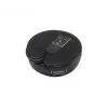 USB hub Akasa Connect4C 4-IN-1 čierny