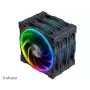 Sada axiálnych skriňových ventilátorov Akasa SOHO AR LED 12 cm RGB, 3 kusy