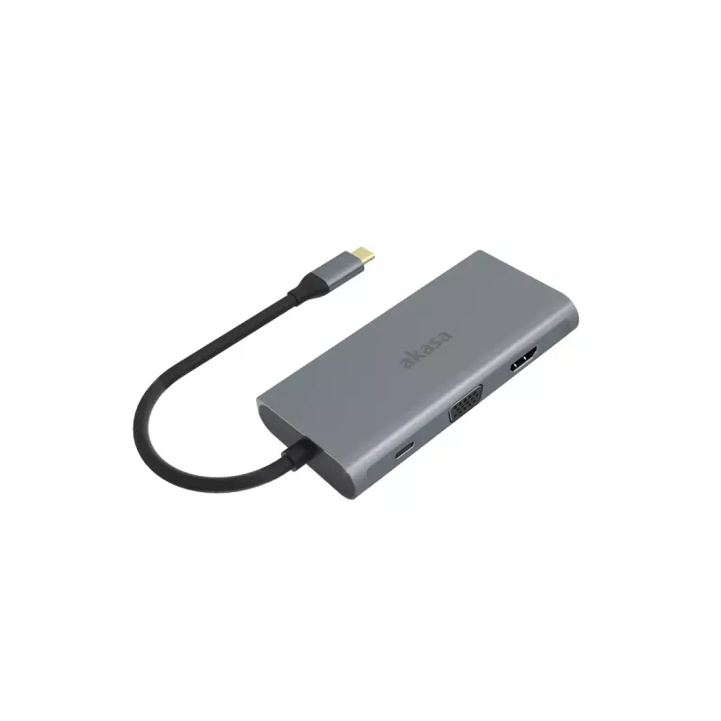 Dokovacia stanica Akasa USB Type-C 9-in-1
