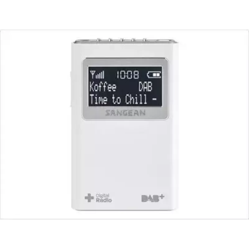 Prenosné rádio Sangean DPR-39 DAB+ FM LCD biela