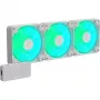 APNX 120 mm ventilátor do skrine balenie 3 ks — APNX FP1-120 biely, tri 120-mm chladiace ventilátory