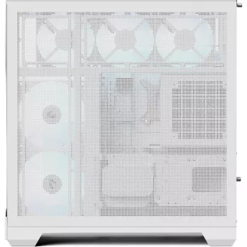 Skriňa na PC Tower APNX V2-F-WT-v1, biela, s tromi tempered-glass panelmi