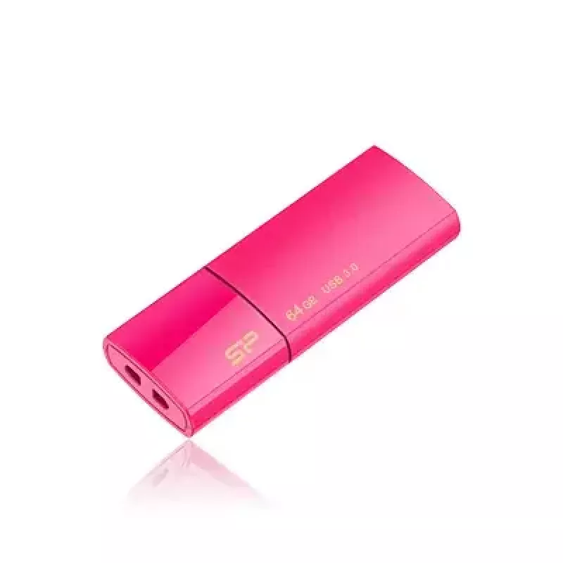 USB flash disk Silicon Power 64 GB USB Type-A 3.2 Gen 1 Blaze B05 ružový