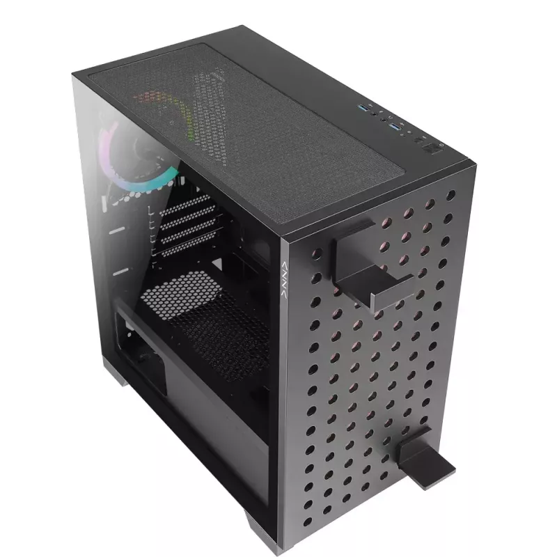 PC skriňa Azza Elise Tower čierna, Tower, čierna