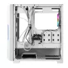 PC skriňa Azza Guardian Glass Midi Tower biela